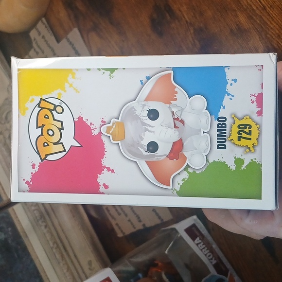 Disney Dumbo DIY Vinyl Figure with White and Pink Accents *box Issue - Picture 7 of 7